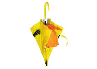 Yellow Strong Frame Cute Kids Umbrella Thiết kế logo tùy chỉnh Hoạt động trơn tru dễ dàng nhà cung cấp