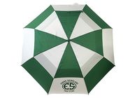 Gree White In Golf Umbrellas Sợi thủy tinh Haft Tự động mở Hướng dẫn đóng nhà cung cấp